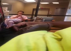Hun reccomend dick flash waiting room
