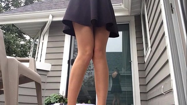 Fourth D. recommend best of public porch upskirt