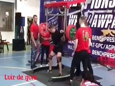 Russian weightlifter runs train entire team