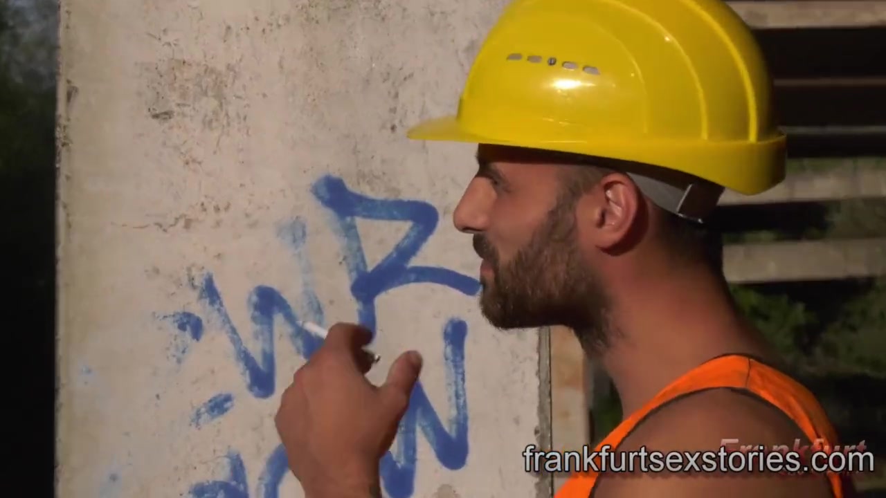best of Cumload worker throat from construction