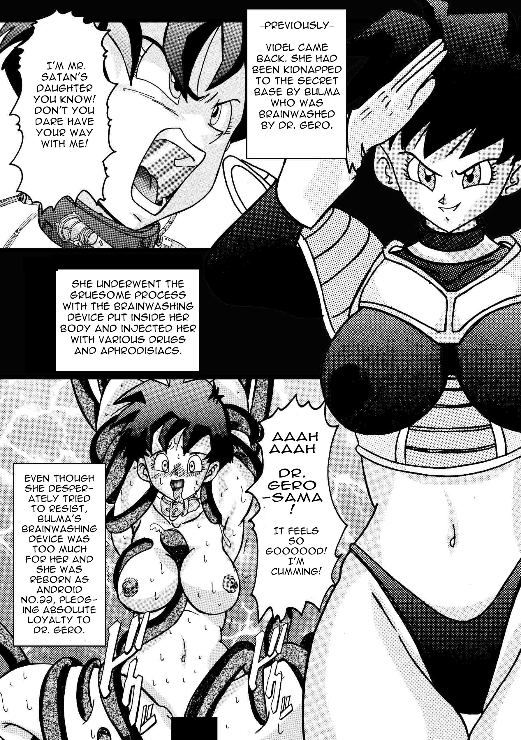 best of Mind controlled naked and bulma chichi