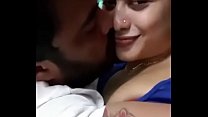 Punjabi couple kissing