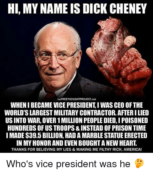 best of Cheney heart Dick