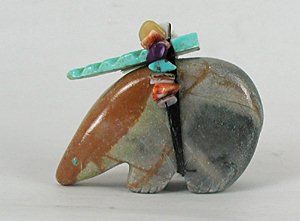 Indian fetish stone necklaces