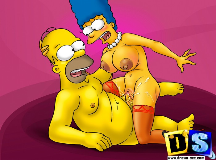 best of Naked having sex Sexy marge simpson