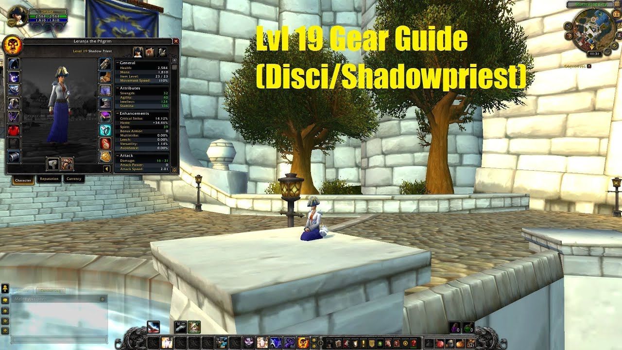 Wow 19 level twink rouge guide