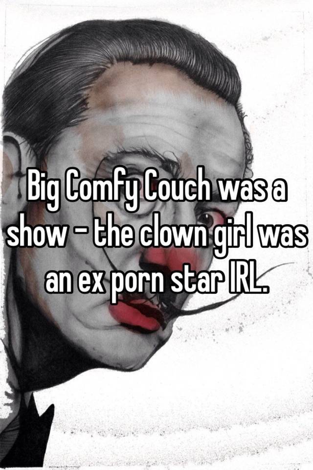 The girl and the big comfy couch