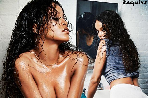 Lele reccomend Rihanna boob job