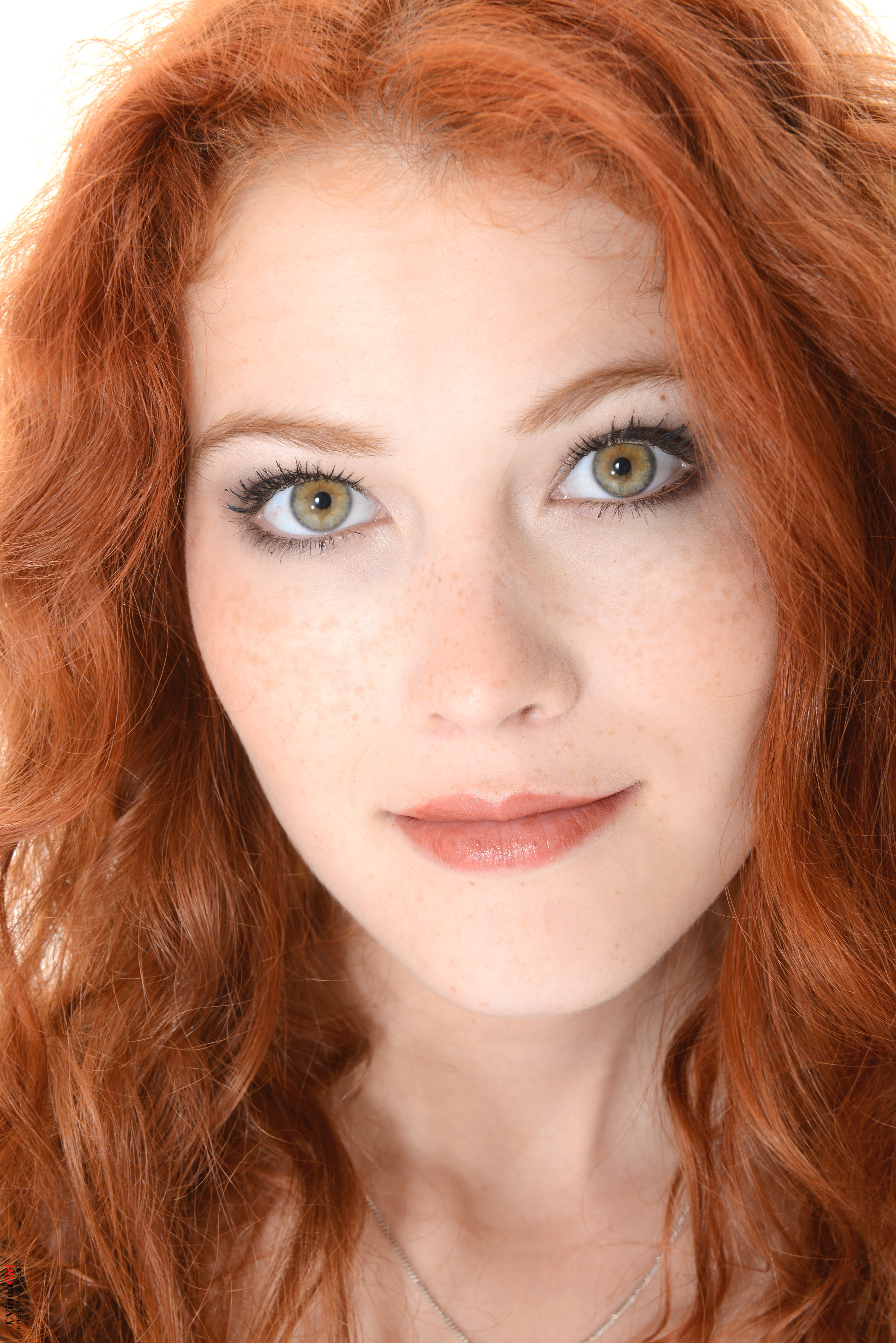 HAL reccomend Real redhead with green eyes