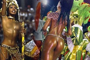 Brazil carnival smallest bikini