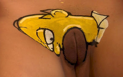 Cyclone reccomend Homer simpson tattoo on girl pussy video