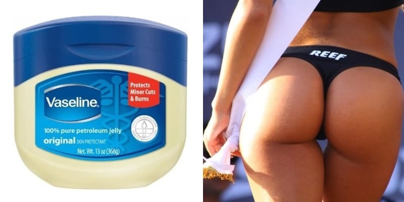 Is vaseline a safe anal lube