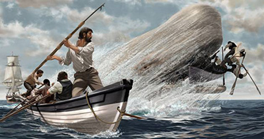 Sherlock reccomend Ungodly captain in moby dick