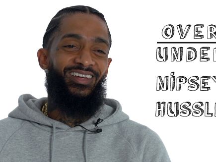 Nipsey hussle getting blowjob from