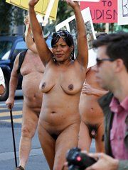 Wicked recomended black naked granny in public