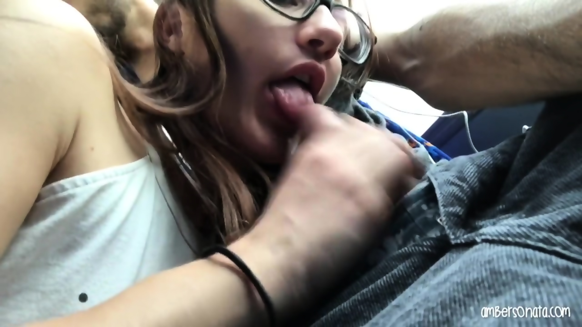 best of Girl swallows real public bus
