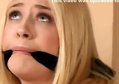 best of Amazing tied gagged and girl blonde