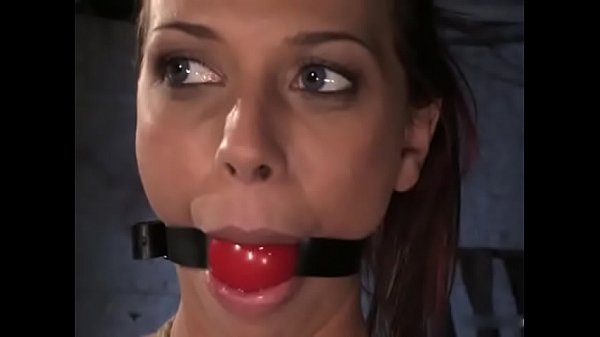 best of Gagged slut drooling ball tied