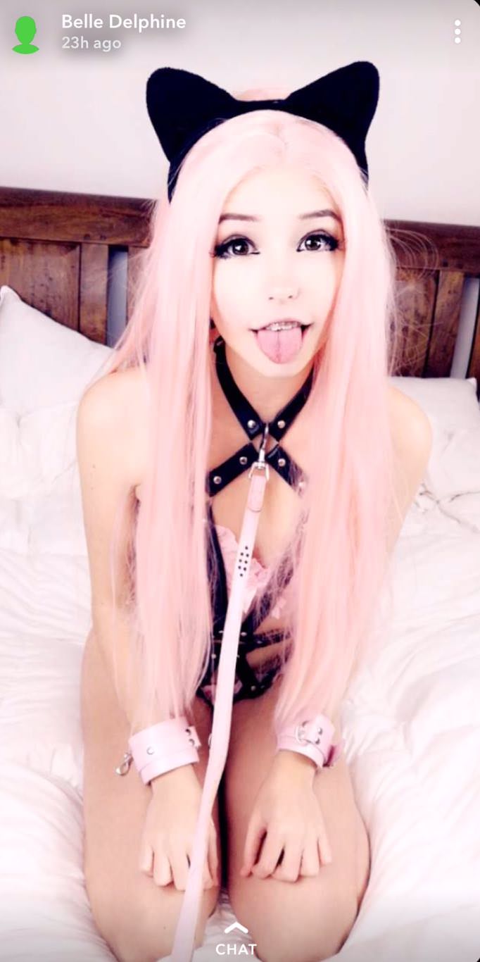 Robber reccomend belle delphine sexiest ahegao leaked