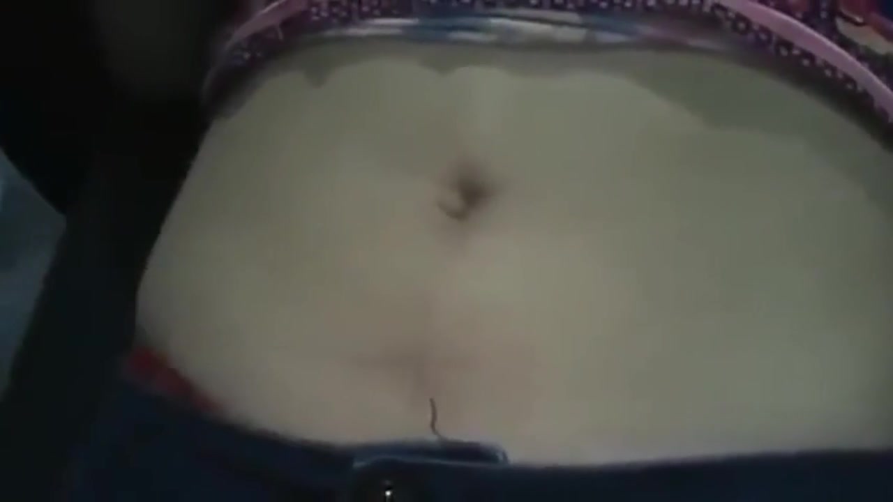 belly button navel lick 