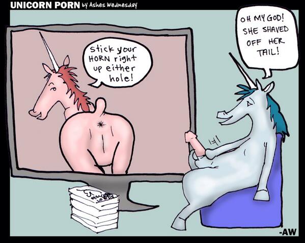 Unicorn cartoon