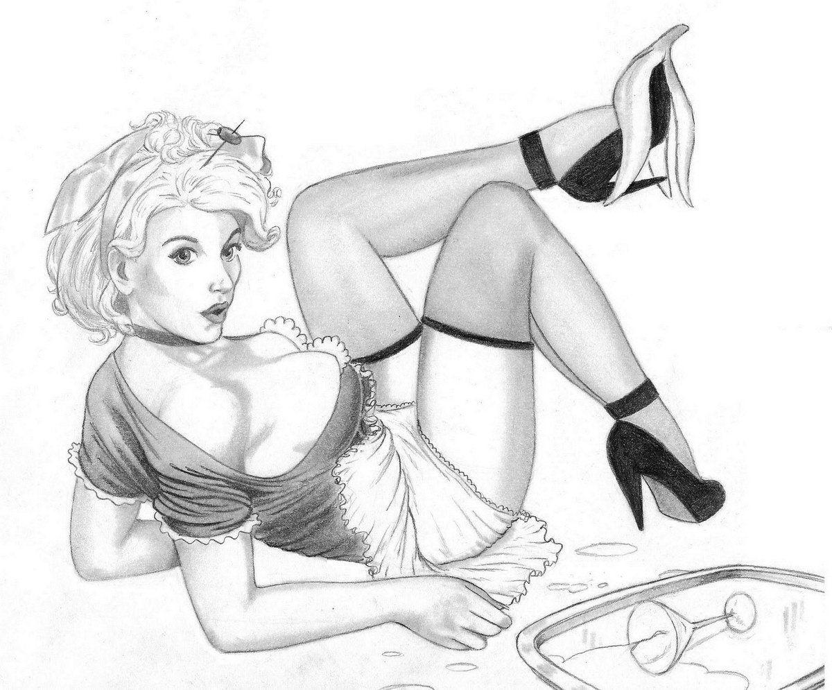 Lock S. reccomend Teen sex black white pin up