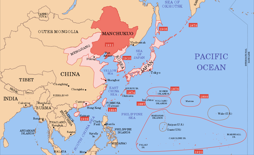 Susie Q. reccomend Asian map in 1939