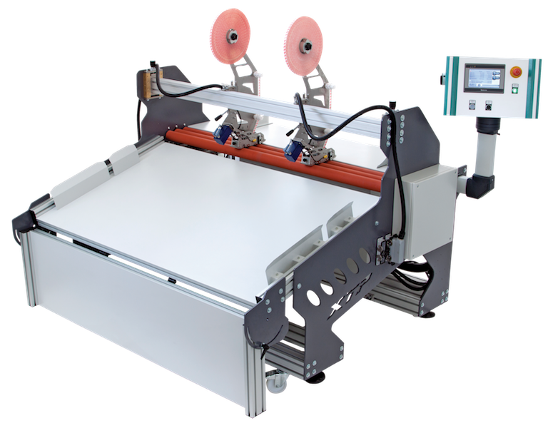 Automated tape strip application