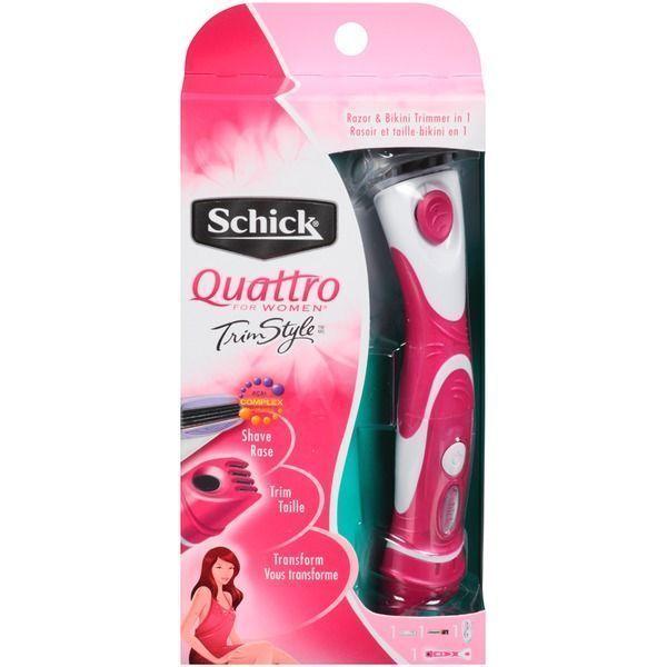 Sammie reccomend Schick quattro with bikini trimmer