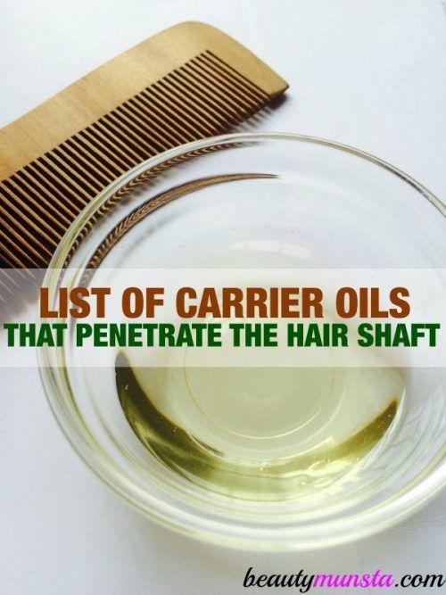best of Hair cortex Carrier that oils penetrate
