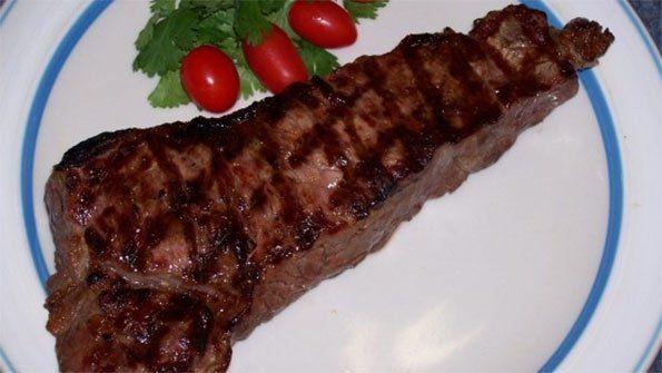 Rellie J. recomended New york strip steak carbs grilled