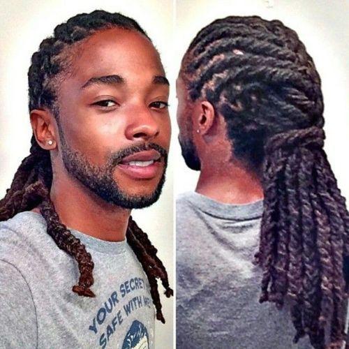 Black man with dreads