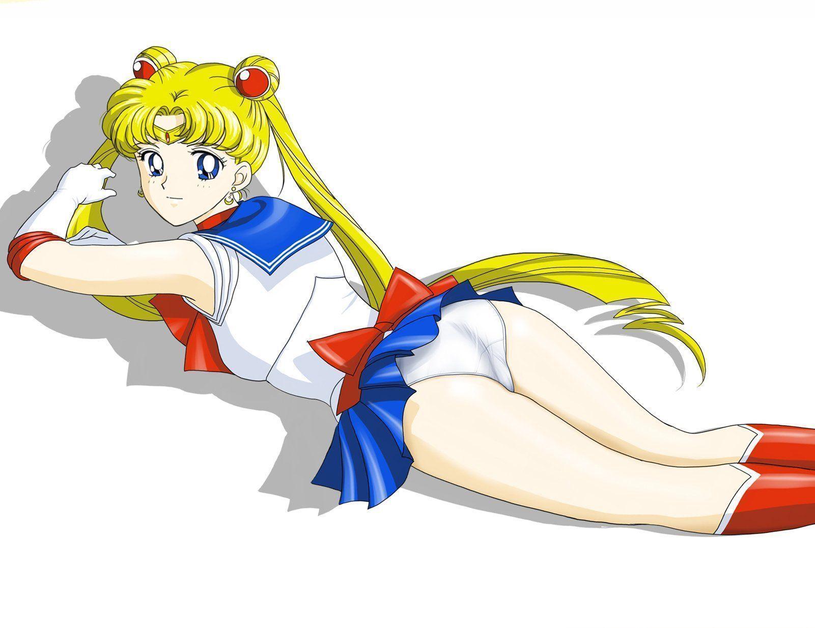 Sailor moon upskirt