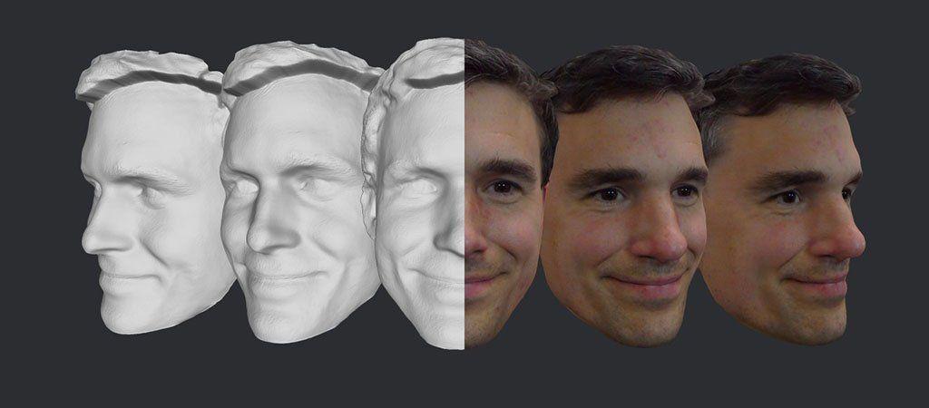 Facial 3d laser scanning