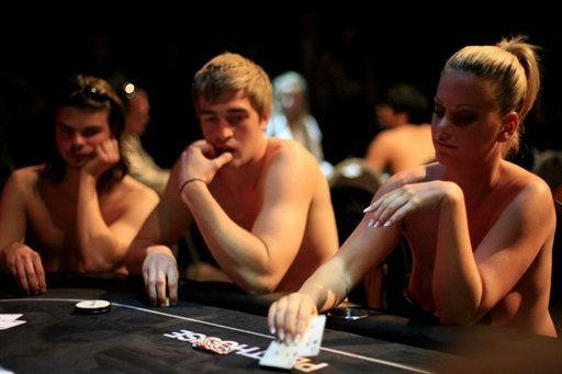 Big B. reccomend Women playing strip poker