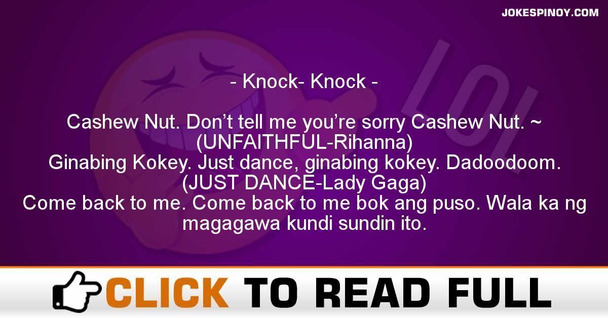 Redvine reccomend Filipino knock knock jokes dirty