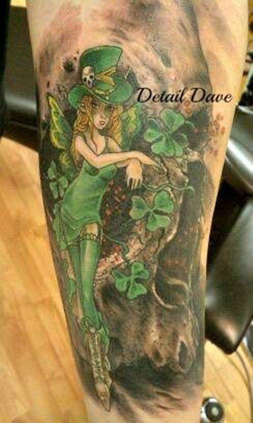 Doctor /. D. reccomend Tattoo of sexy leprecan girl