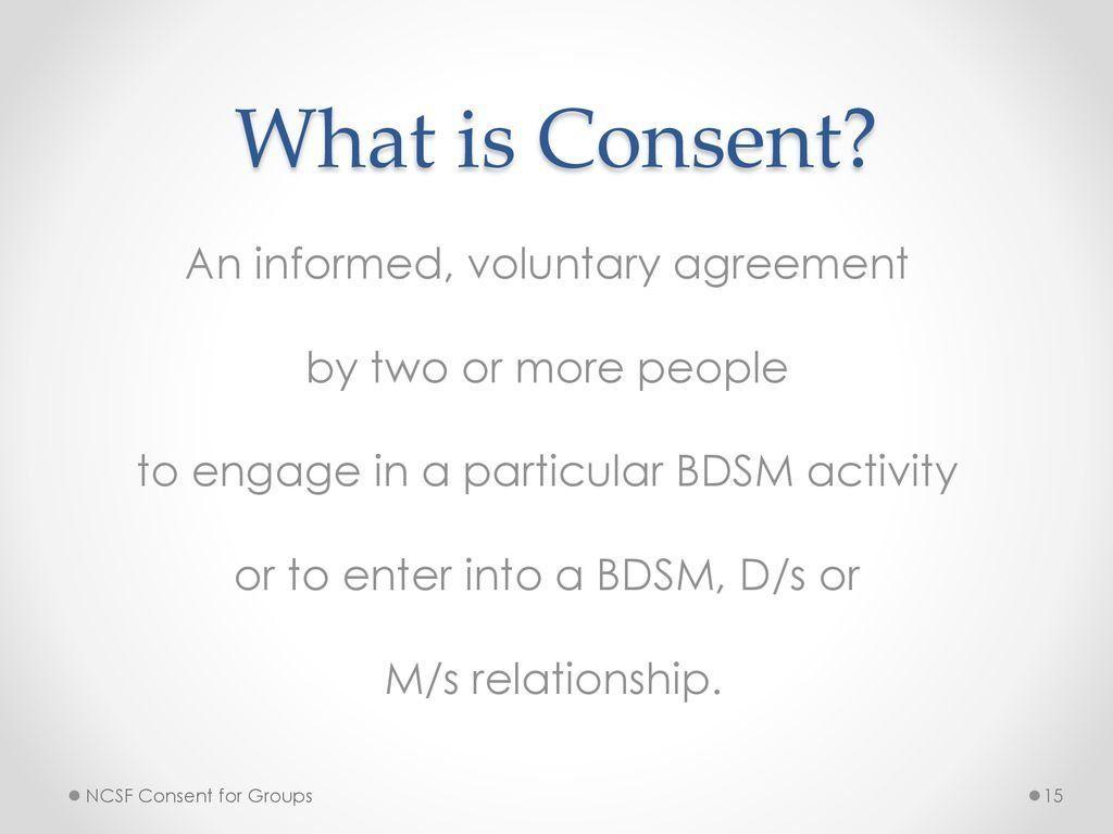 Lexus reccomend Bdsm consent informed