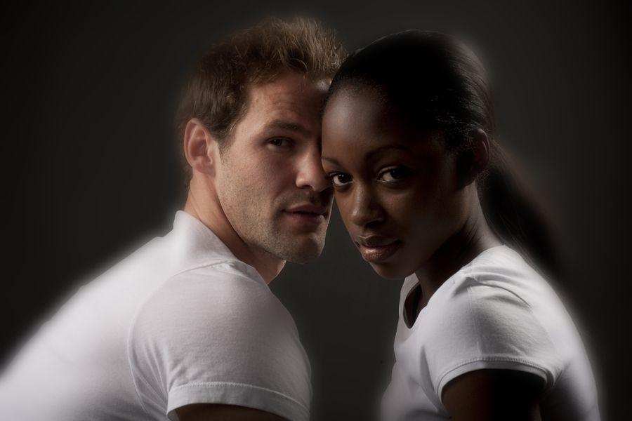 Black women white men interracial couples xxx