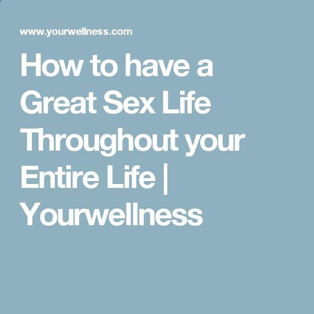 How to have a great sex life