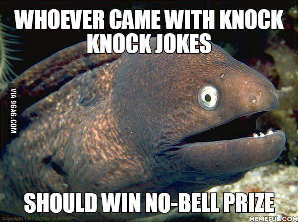 Field G. reccomend Knock knock jokes no bell prize