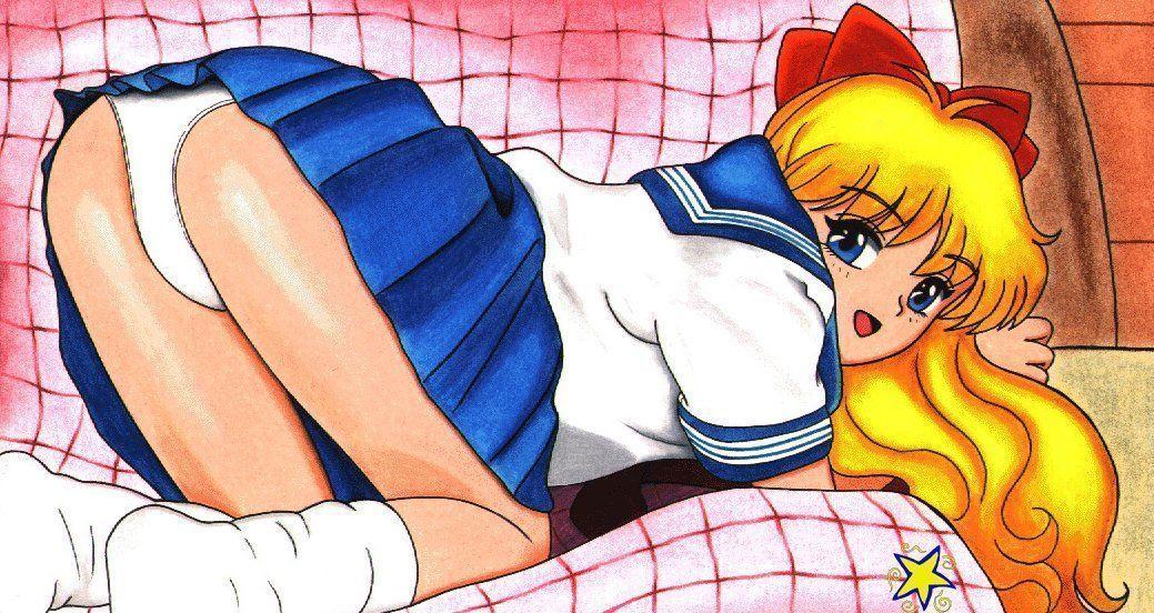 Sailor moon upskirt