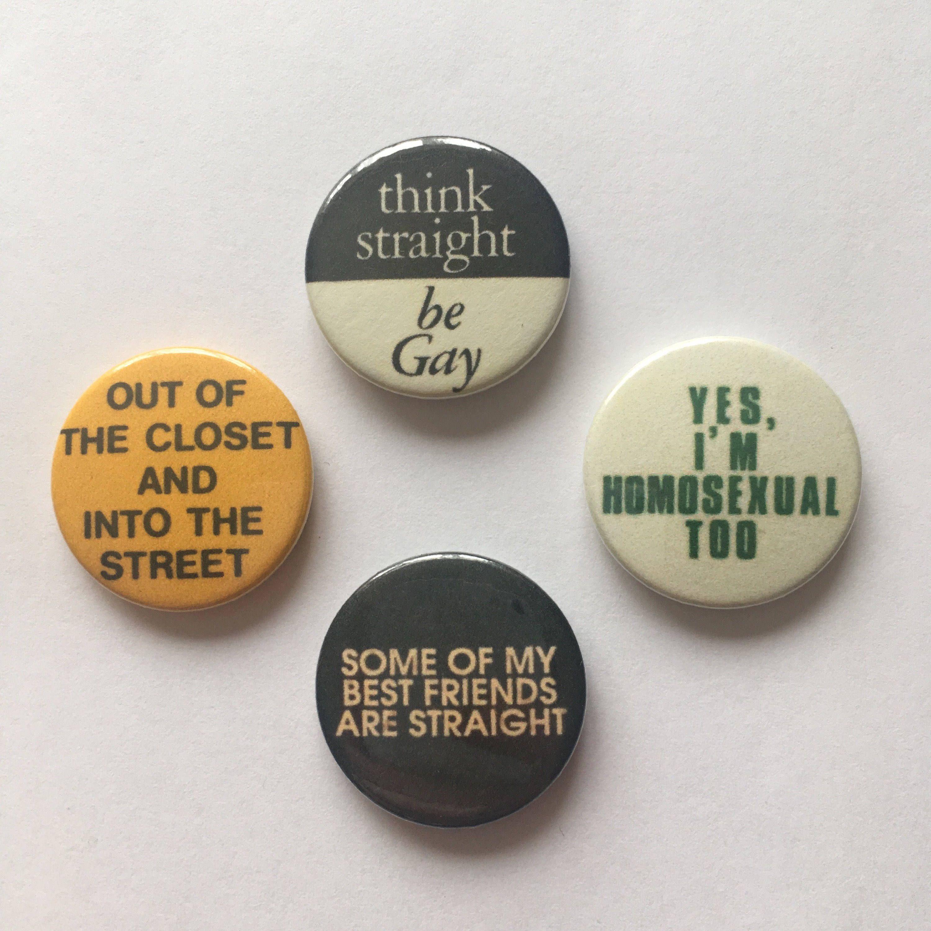 Finch reccomend Gay pride buttons