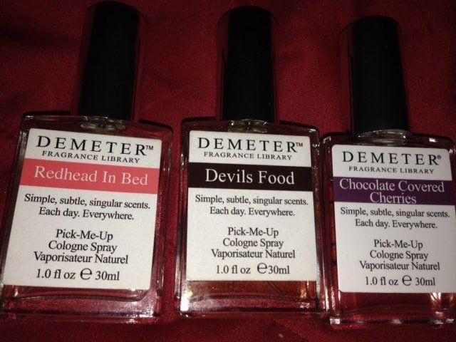 Demeter fragrance redhead in bed
