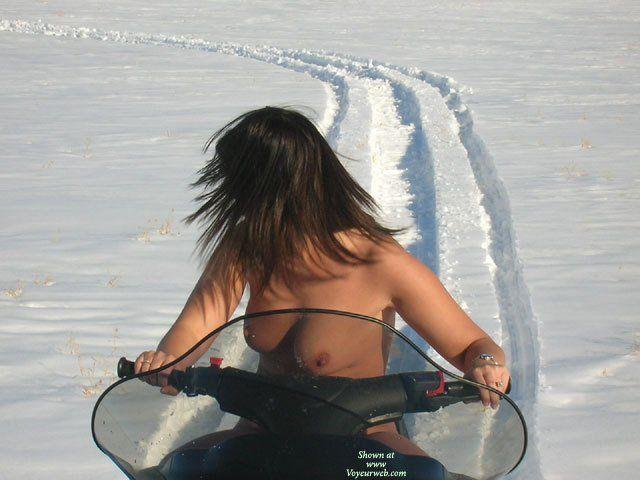 Tribune recomended Nude wife on snowmobile