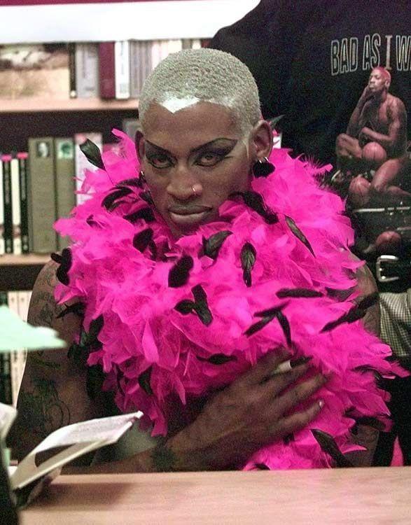Chuckles recomended Dennis rodman likes trannies