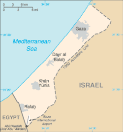 Daffodil reccomend Gaza israel map strip