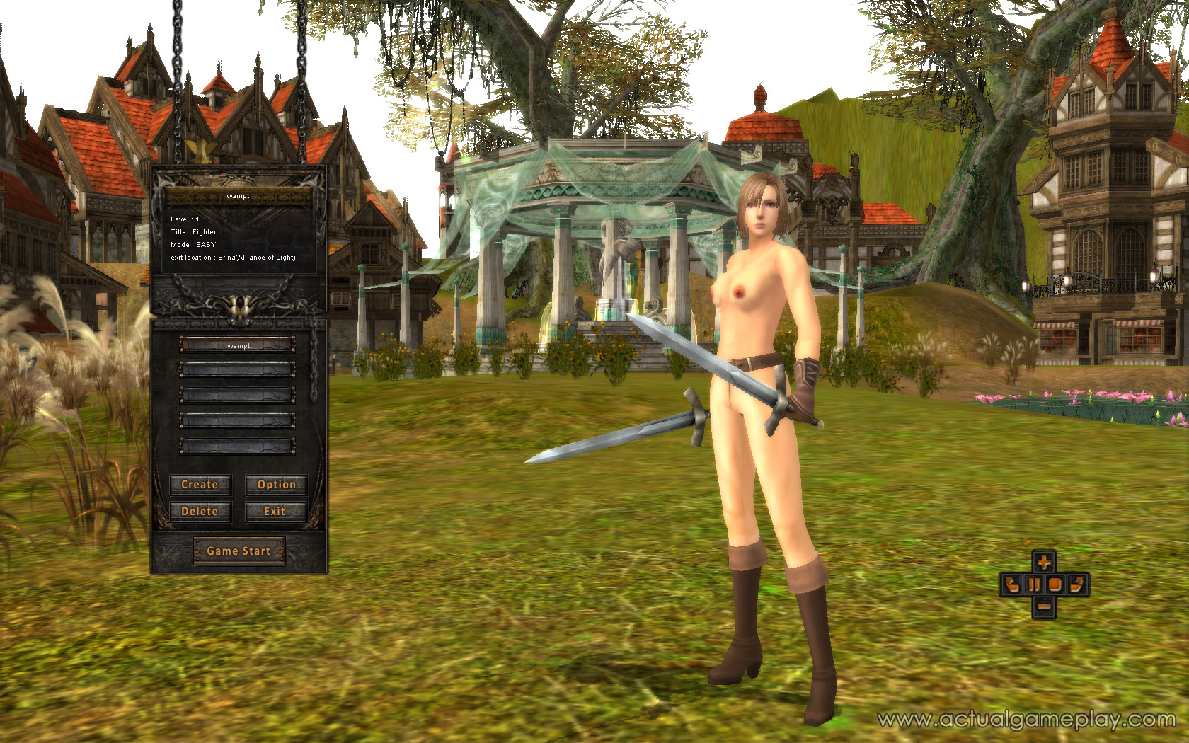 Sexy mmo girls naked