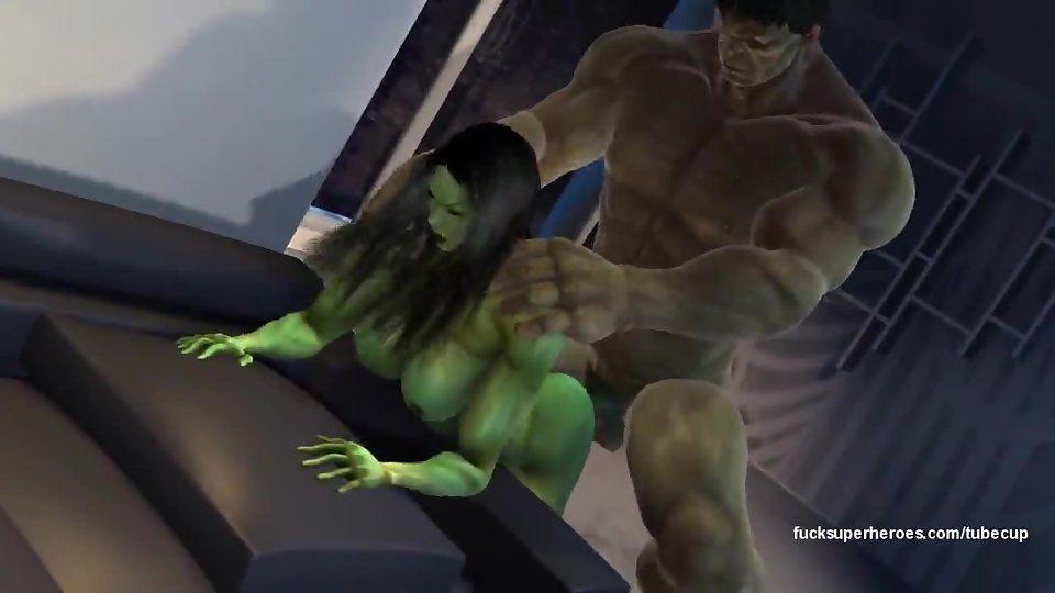 She hulk sucking cock