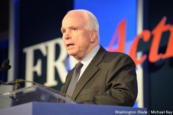 Marine reccomend Official gay community position john mccain for president